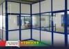 Office Thai Glass Patition Cutting Wall Glass Spider